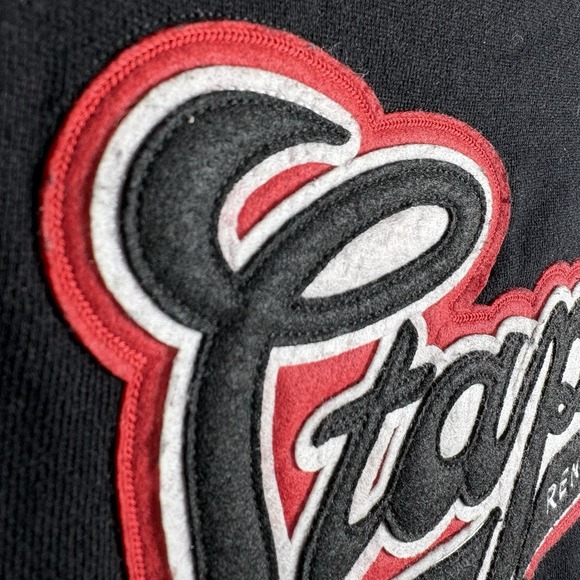 Staple Pigeon Unisex Adult Small Black Embroidered Patch Crew Neck Sweatshirt - Picture 4 of 6